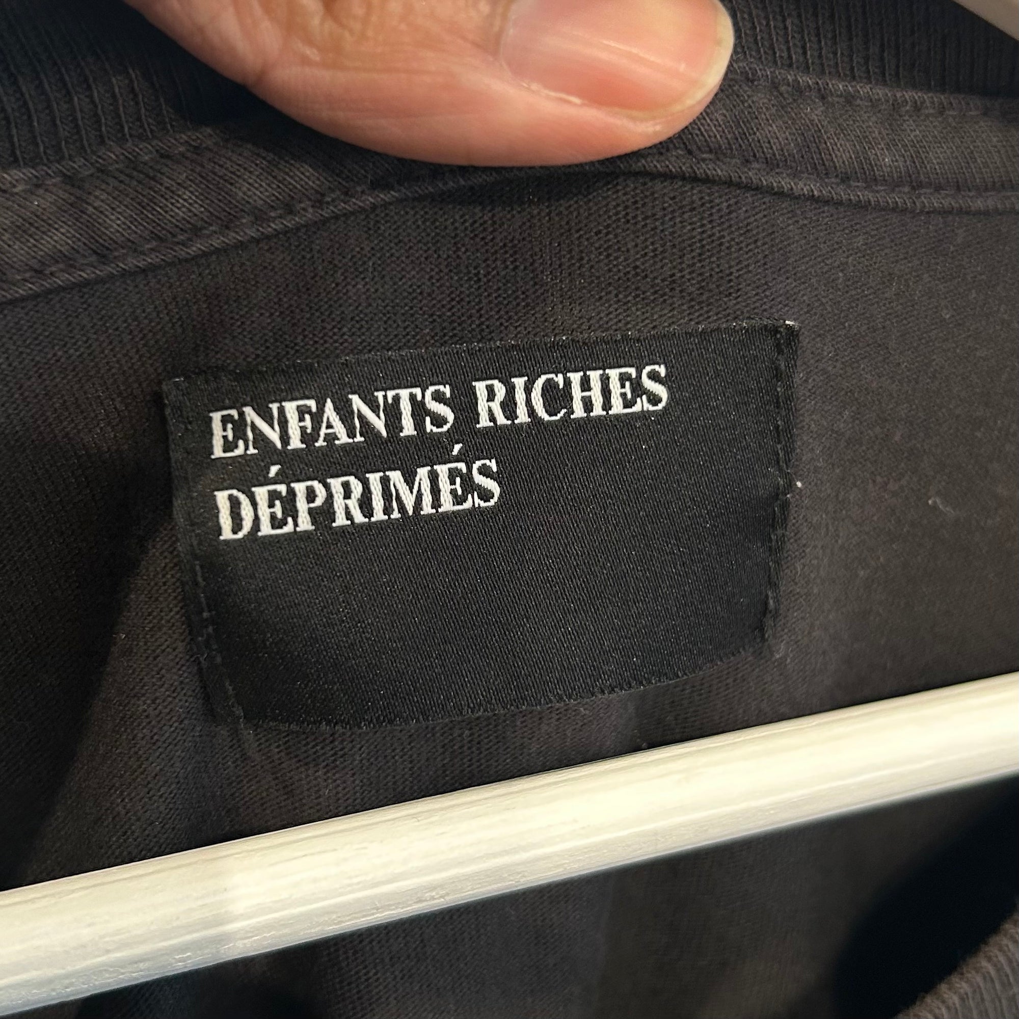 ENFANTS RICHES DEPRIMES FW24 COLUMBINE GOD ‘BLACK’