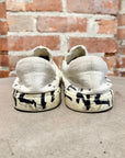 BALENCIAGA PARIS GRAFFITI SLIP ON SNEAKERS ‘WHITE’