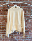 POIZON BOXY HOODIE. ‘CREAM’