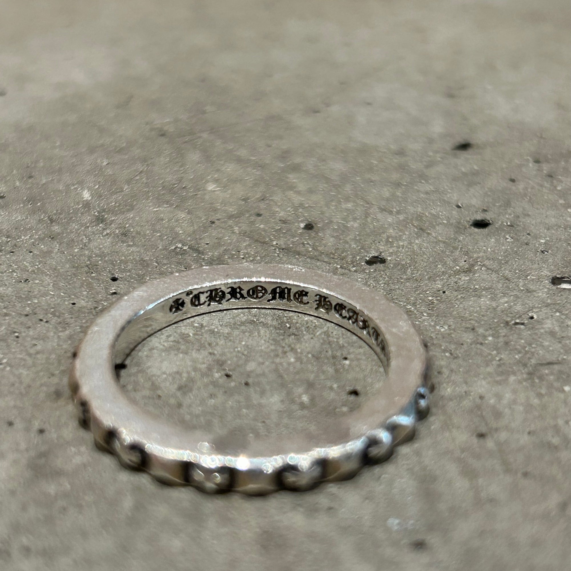 CHROME HEARTS TFP TRUE F*CKING PUNK RING 'SILVER'