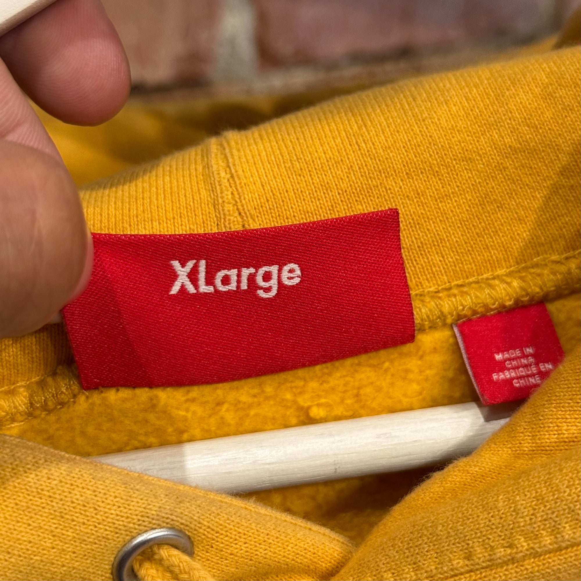 SUPREME FW25 STAR STUDDED HOODIE ‘YELLOW’