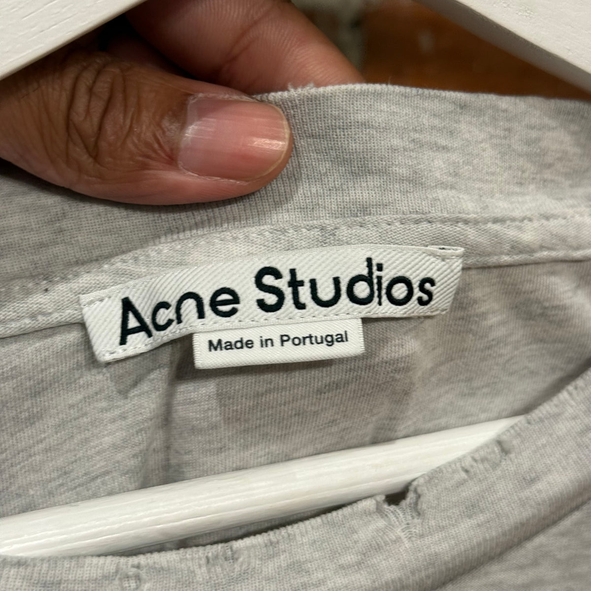 ACNE STUDIOS 1996 STOCKHOLM TEE ‘GRAY’
