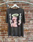 SAINT MICHAEL PINK SHEEP SAINT YOUTH TEE ‘GREY’