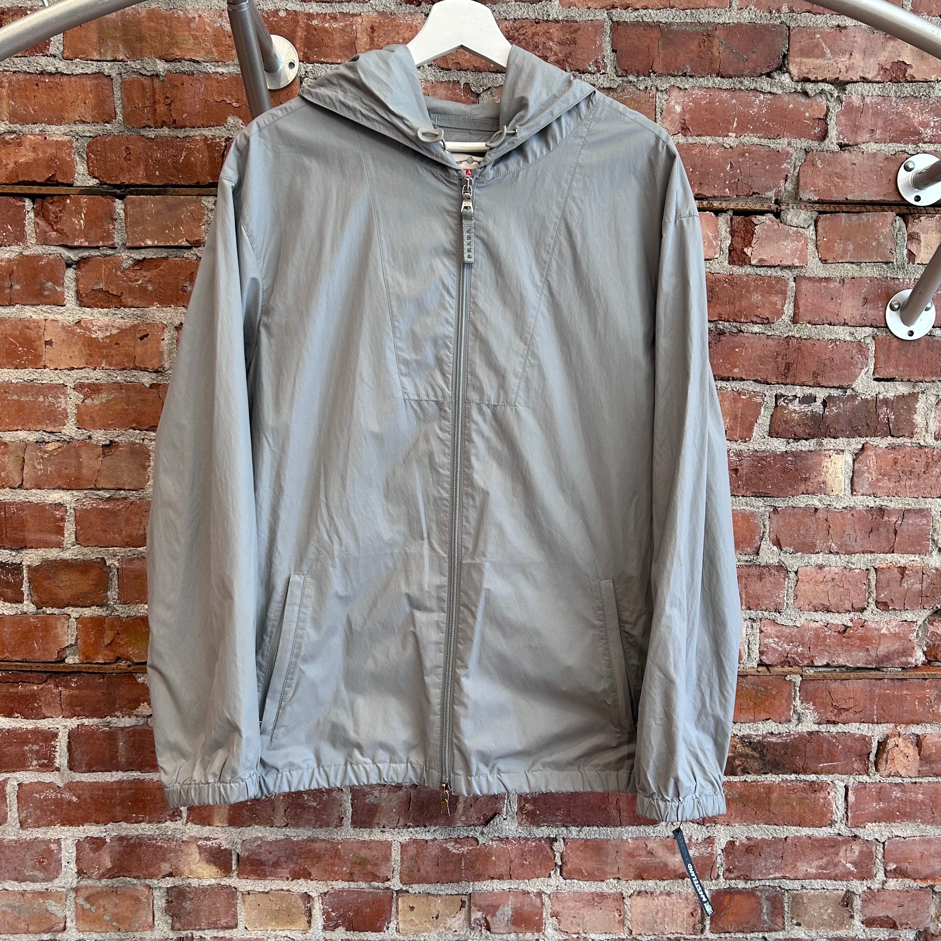 PRADA VINTAGE NYLON SHELL JACKET 'GREY' – Sadō Room