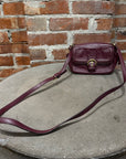 COACH BELTED CAMERA BAG ‘BURGUNDY’