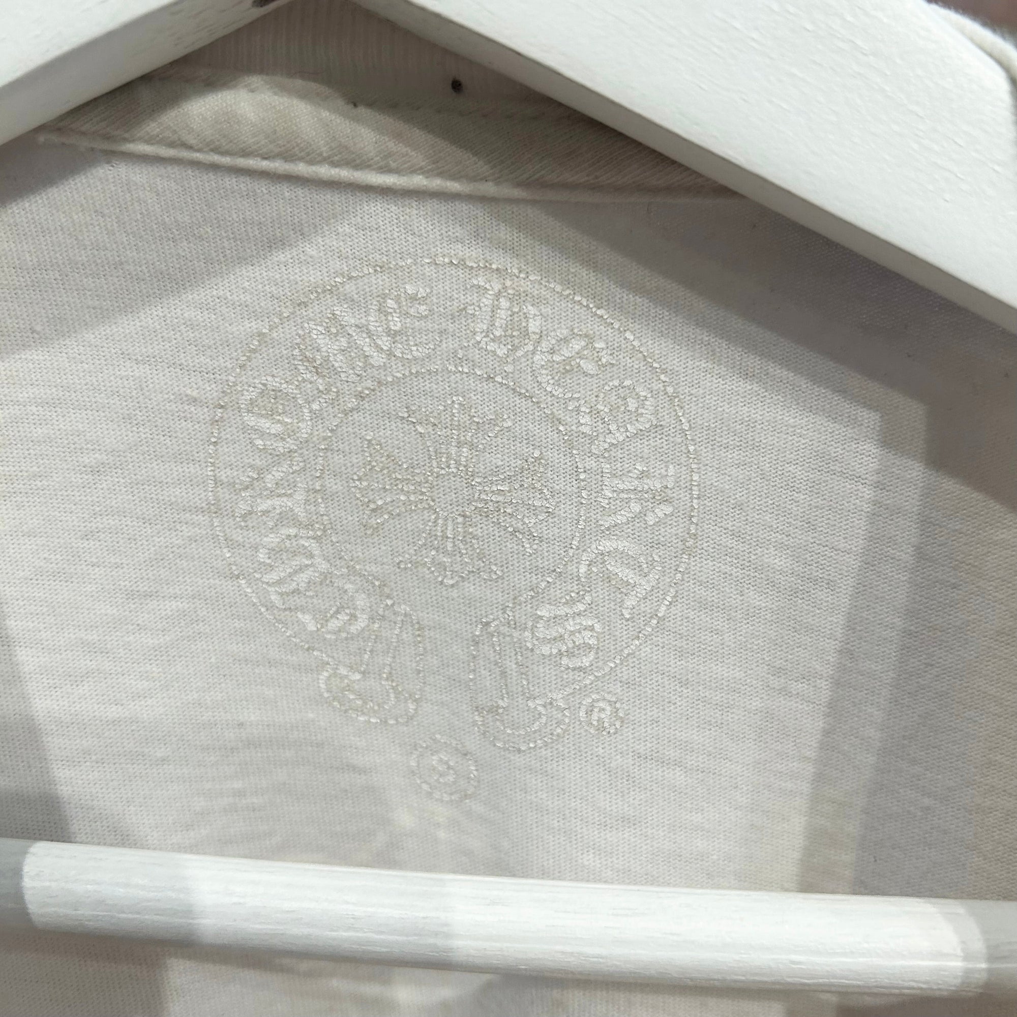 CHROME HEARTS CEMETERY CROSS POCKET TEE ‘WHITE’