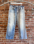 OUR LEGACY THIRD CUT TROMPE DIGITAL DENIM JEANS ‘BLUE’