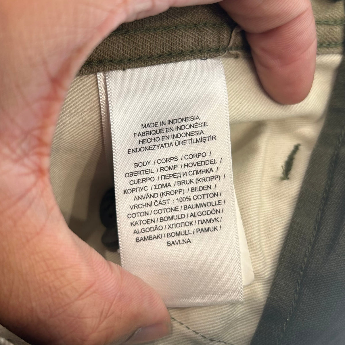 RALPH LAUREN DOUBLE RL TIGER CAMO CARGO PANTS ‘MULTI’