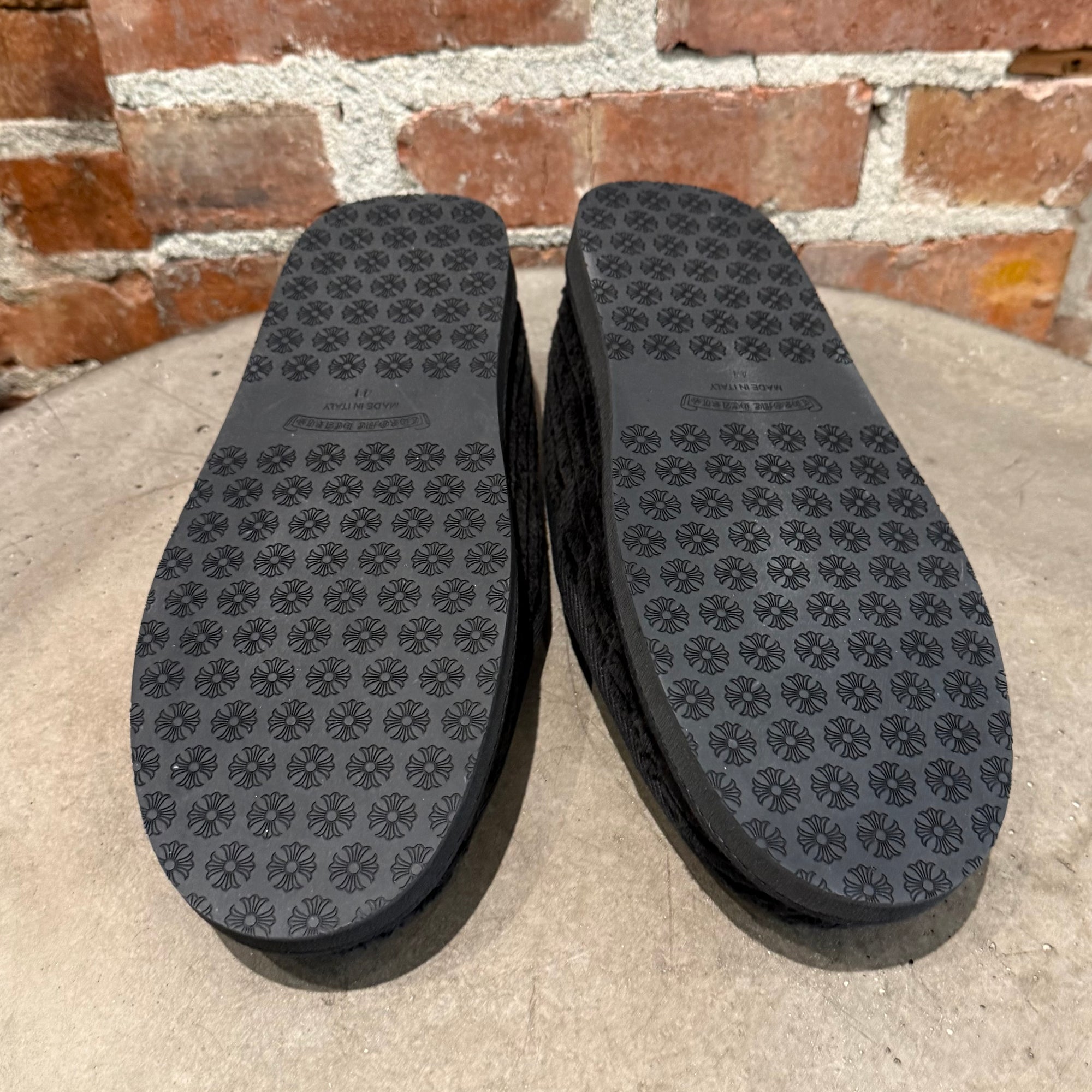 CHROME HEARTS DAGGER LOAFERS ‘BLACK’