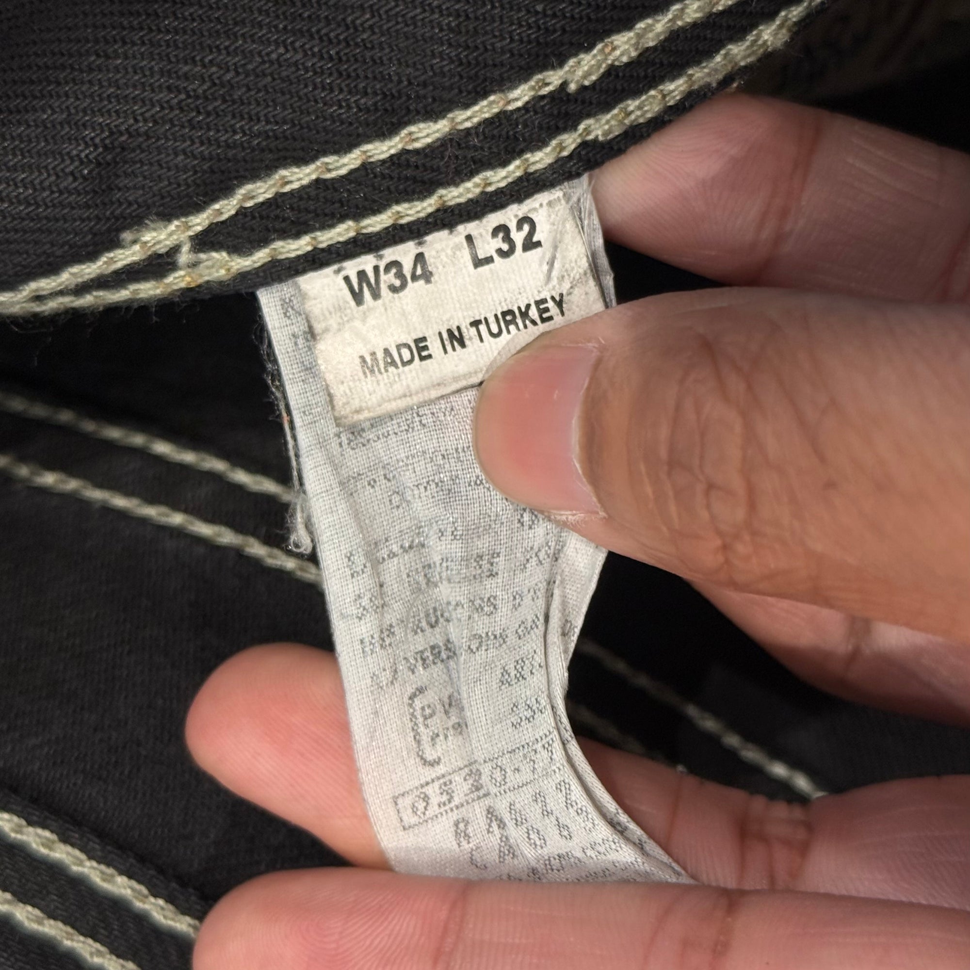 EVISU X PUMA BOOTCUT DENIM 'BLACK/BLACK