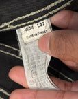 EVISU X PUMA BOOTCUT DENIM 'BLACK/BLACK