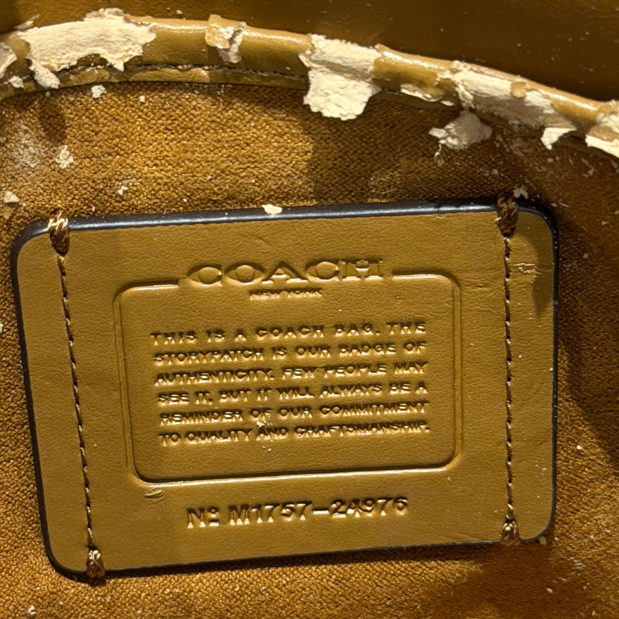 COACH ROSE TURNLOCK BOWERY BAG ‘CREAM’