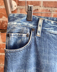 BALENCIAGA SS20 TROMPE L'OEIL DENIM PRINT SWEATPANTS ‘BLUE’