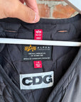 COMME DES GARÇONS X ALPHA INDUSTRIES LINER JACKET ‘BLACK’