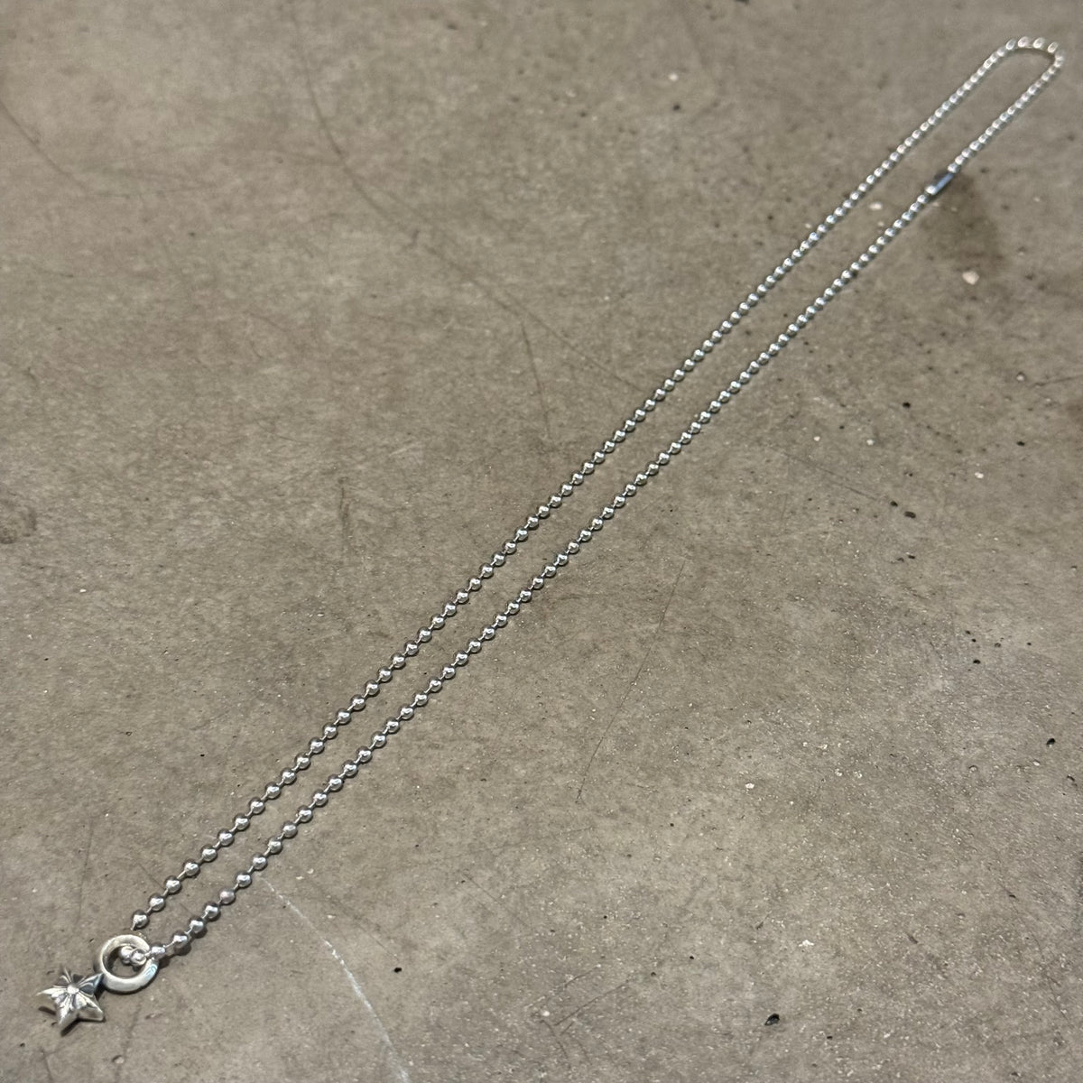 CHROME HEARTS STAR CHARM NECKLACE ‘SILVER’