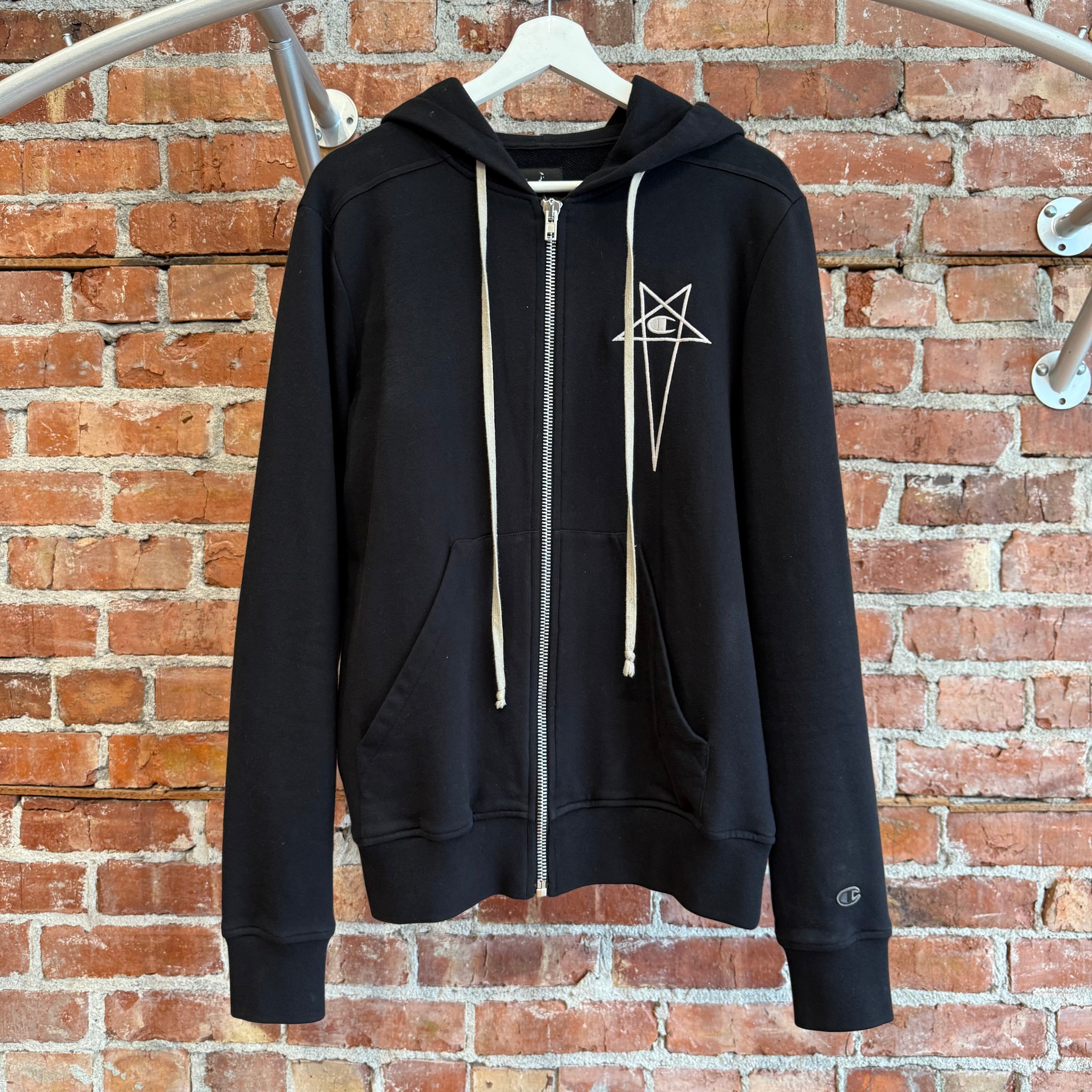 トップス L RICKOWENS CHAMPION  Hoodie Rick Owens - Rick Owens x Champion Jason's Hoodie | HBX