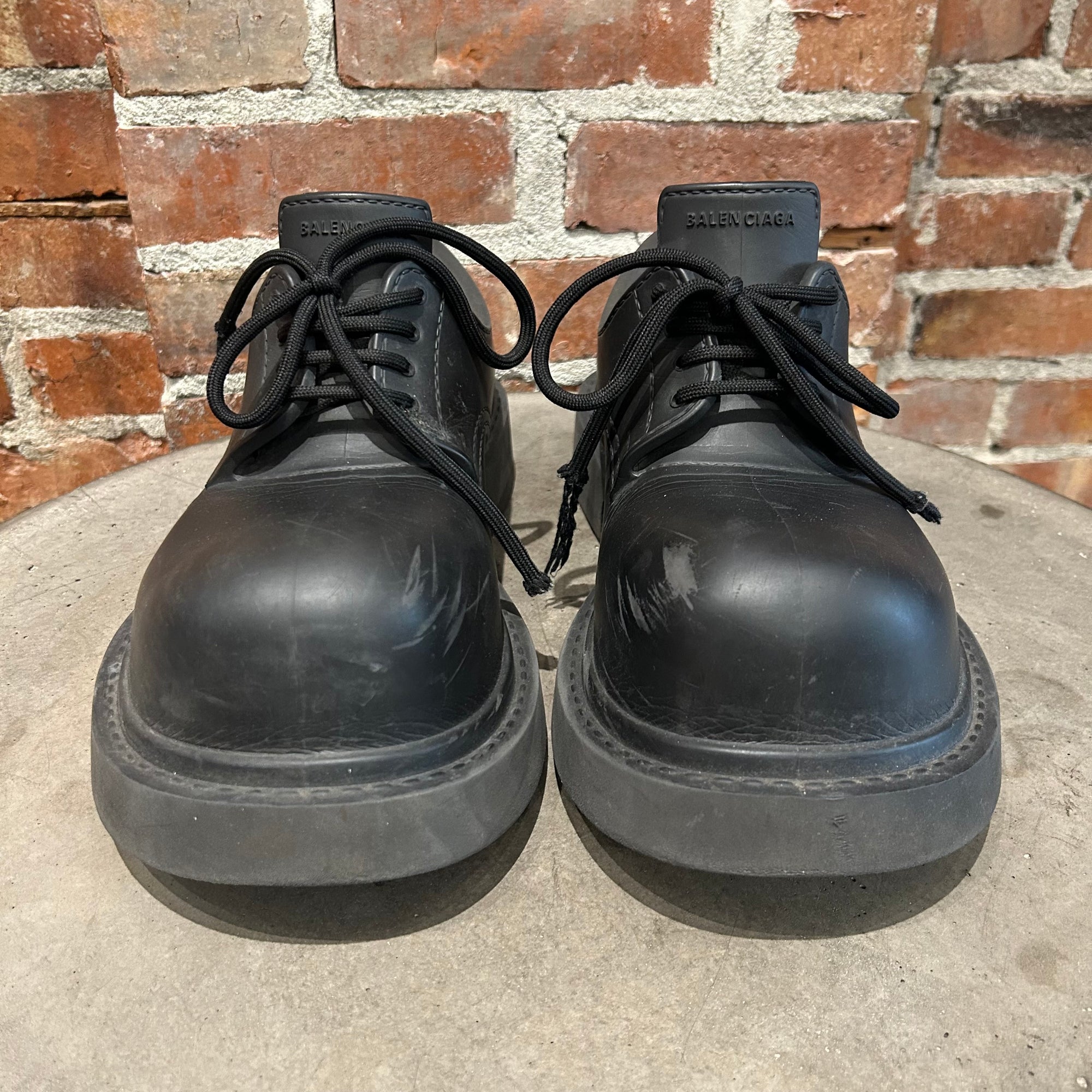 BALENCIAGA STEROID DERBIES ‘BLACK’