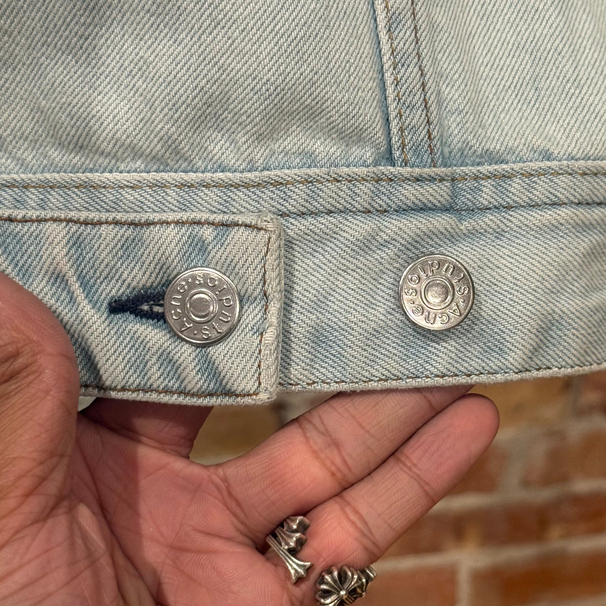 ACNE STUDIOS TYPE-2 DENIM TRUCKER JACKET ‘BLUE’