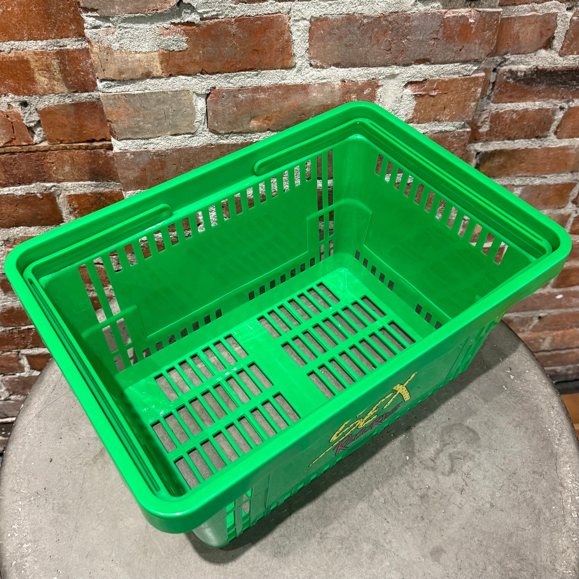 CHROME HEARTS MATTY BOY SEX RECORDS BASKET ‘GREEN’
