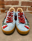 GUCCI ACE FLORAL EMBROIDERY SNEAKERS ‘MULTI’