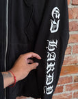 ED HARDY CHROME BOOTLEG ZIP HOODIE ‘BLACK’