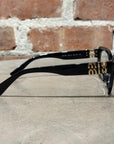 MIU MIU 05VV CATEYE GLASSES ‘BLACK’