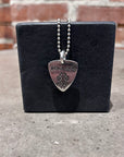CHROME HEARTS VINE DAGGER GUITAR PICK W/ CH BALLCHAIN ‘SILVER’