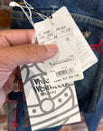 VIVIENNE WESTWOOD MAN "SAVE THE EARTH" PATCHWORK DENIM ‘BLUE’