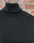OUR LEGACY SUBMARINE ROLLNECK KNIT SWEATER ‘BLACK’
