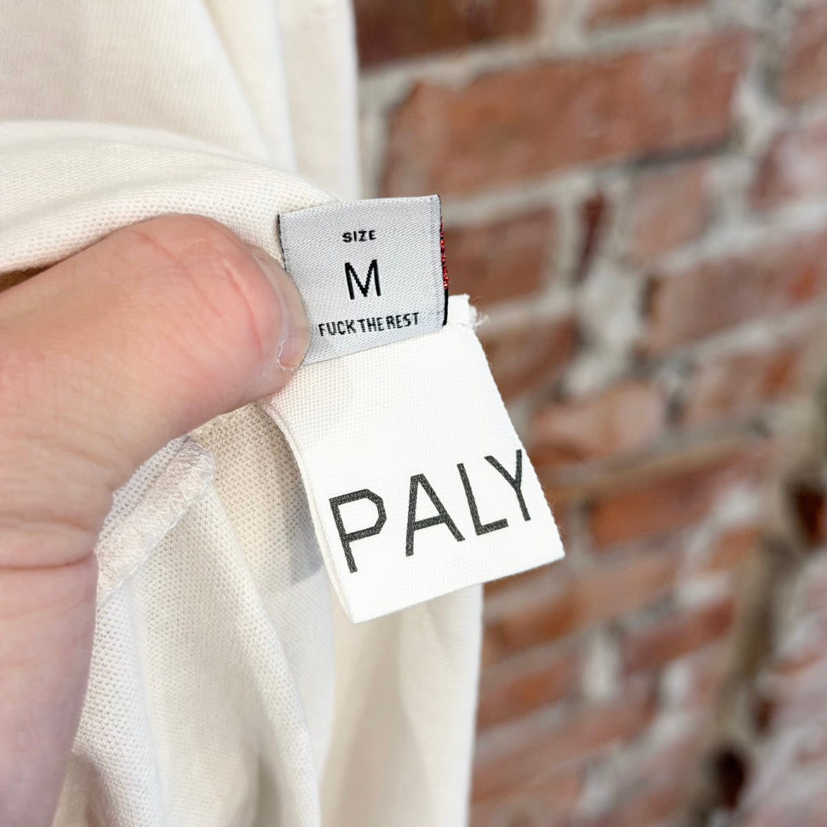 PALY HOLLYWOOD SS26 CORE LOGO TEE ‘WHITE’