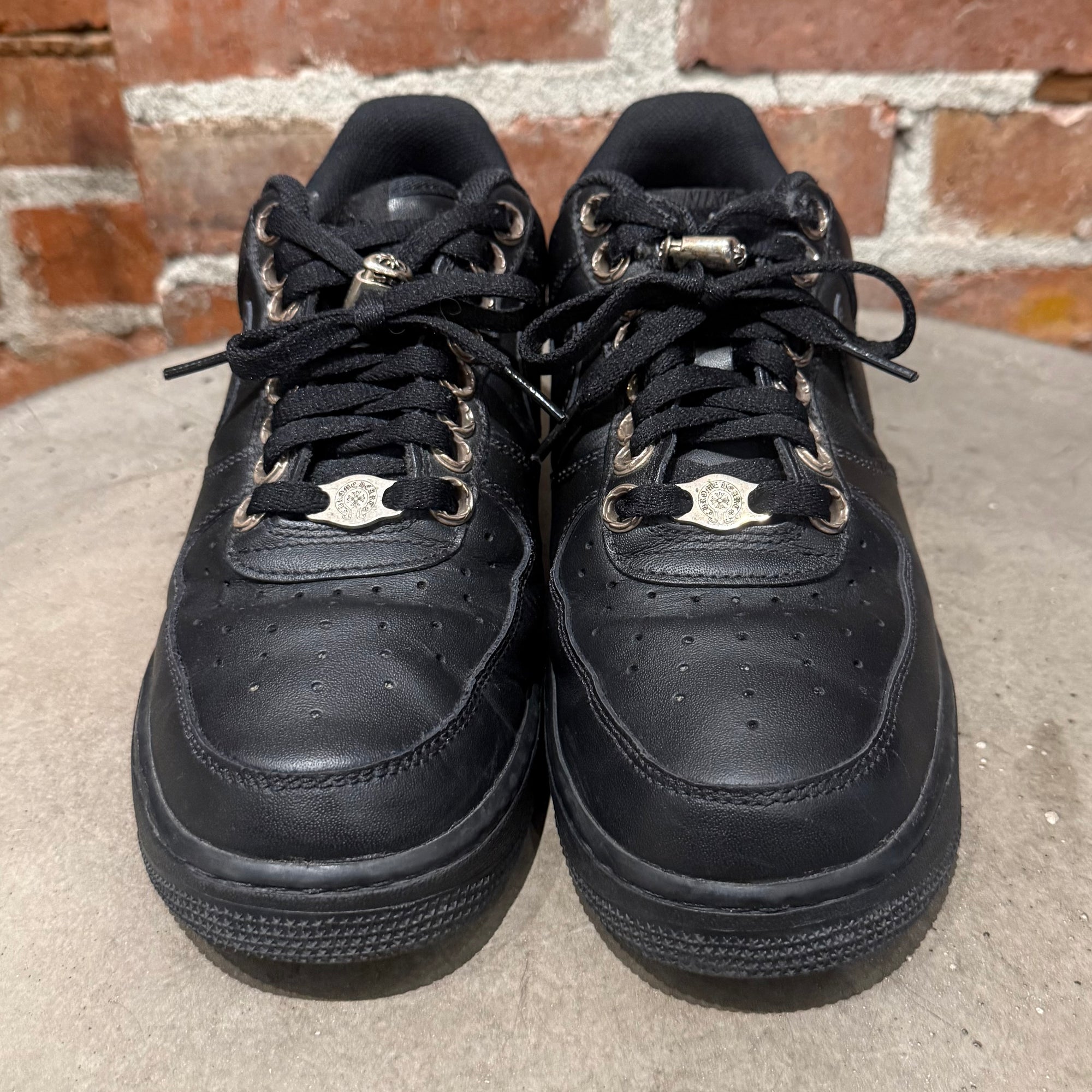 CHROME HEARTS AIR FORCE 1 LOW SNEAKERS ‘BLACK’
