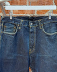 EVISU THICK GULL GULL SLIM STRAIGHT DENIM ‘INDIGO/WHITE’
