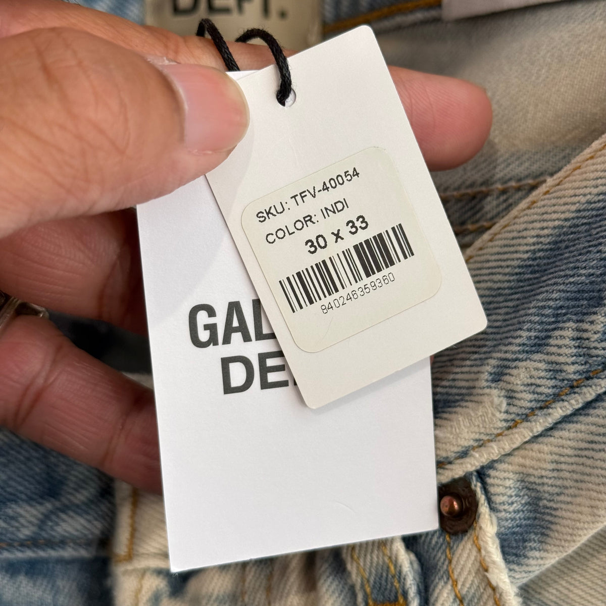 GALLERY DEPT. TWO FACE VENTURA DENIM ‘BLUE’