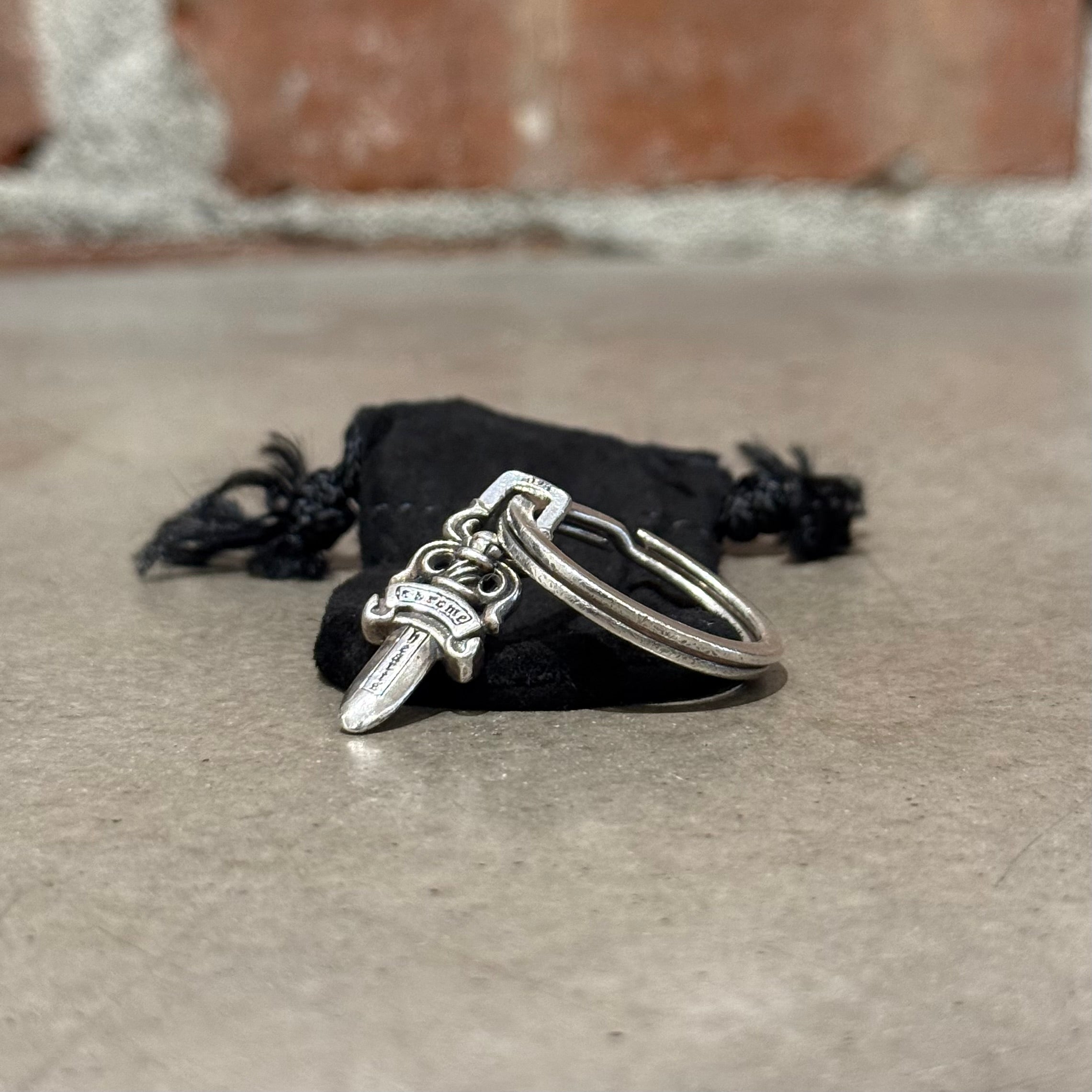 CHROME HEARTS DAGGER KEYCHAIN 'SILVER' – Sadō Room