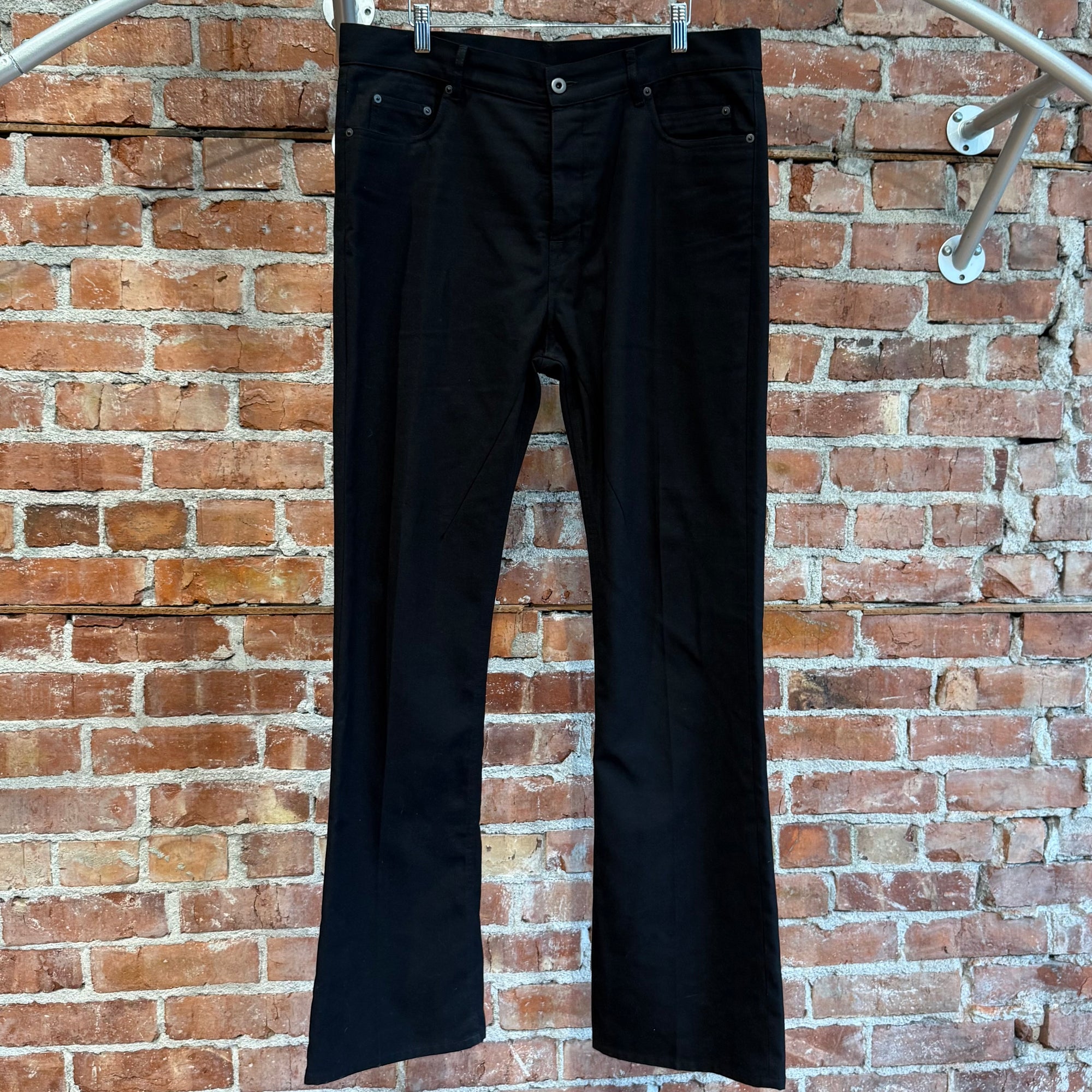 RICK OWENS SS24 LIDO JIM CUT JEANS ‘BLACK’
