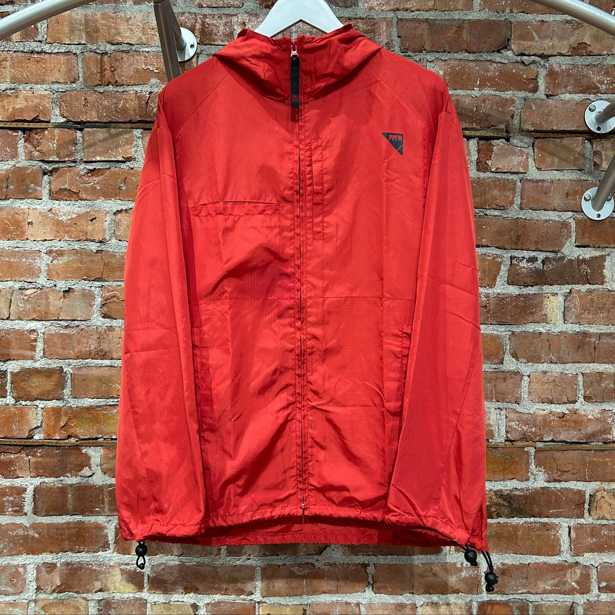PPFM WINDBREAKER SHELL JACKET ‘RED’
