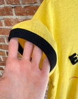 PALY HOLLYWOOD SS26 EZ RIDERS RINGER TEE ‘BLACK/YELLOW’
