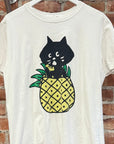 NET NET KITTY PINEAPPLE TEE ‘WHITE’