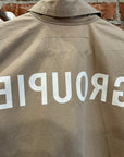 UNDERCOVER SS99 RELIEF WORKING CLASS GROUPIE SHIRT ‘TAN’