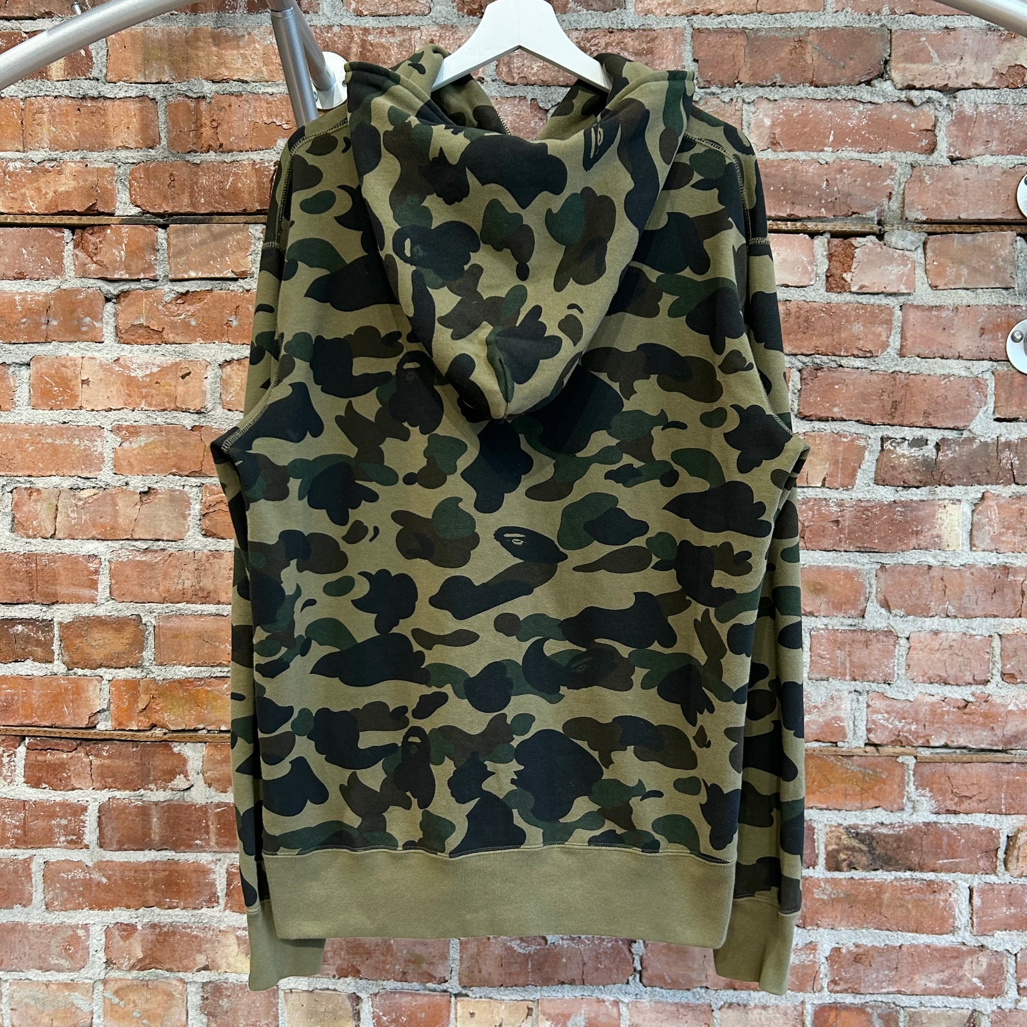 BAPE 1ST CAMO ONE POINT FULL ZIP HOODIE ‘CAMO’