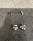 CHROME HEARTS FLEUR STUD EARRINGS