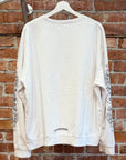 CHROME HEARTS LOVE YOU CREWNECK ‘WHITE’