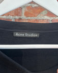 ACNE STUDIOS FACE CREWNECK ‘BLACK’