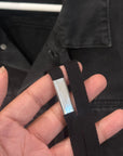 ANN DEMEULEMEESTER STANDARD RAF DENIM JACKET ‘BLACK’
