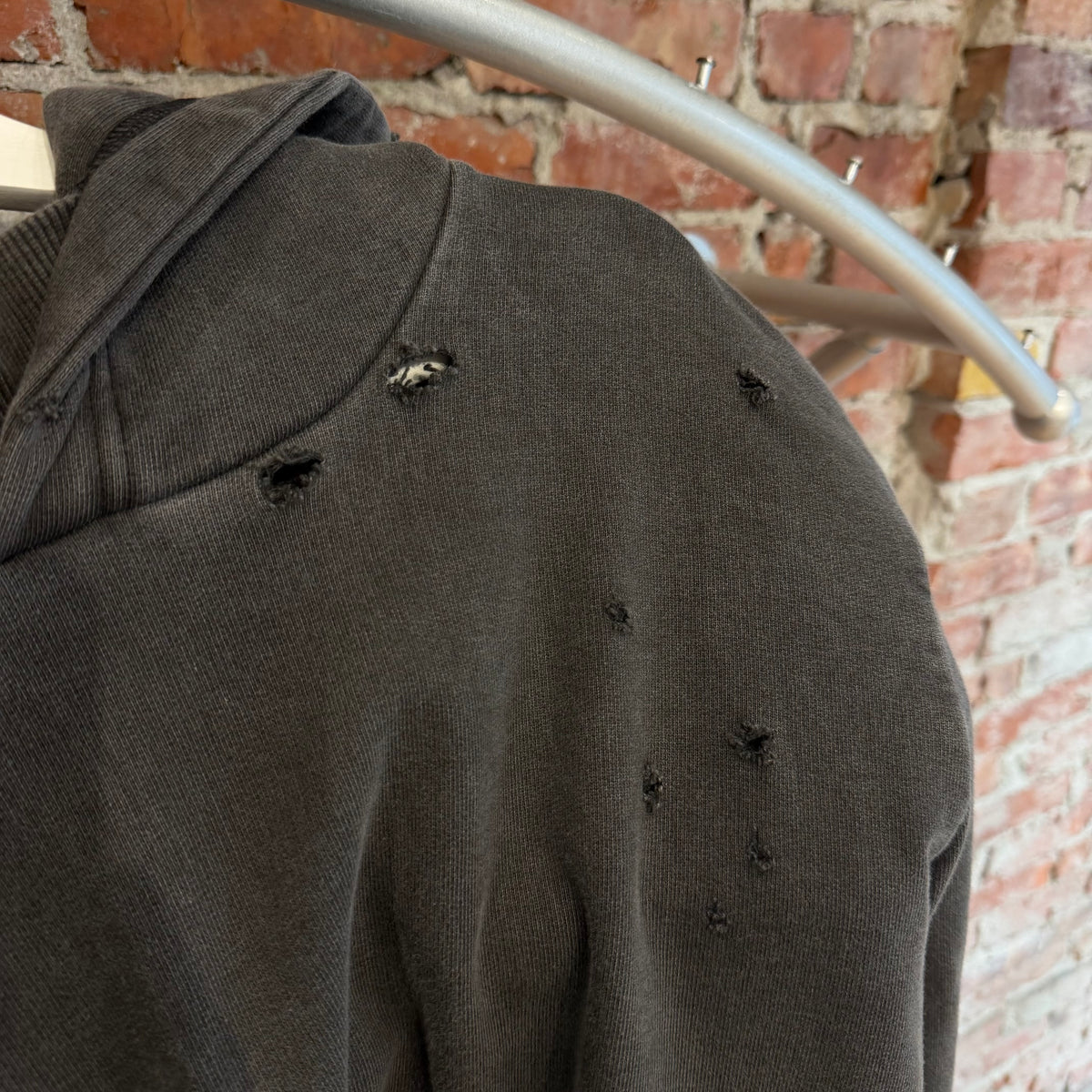 UNDERCOVER FW24 DISTRESSED HOODIE ‘GREY’