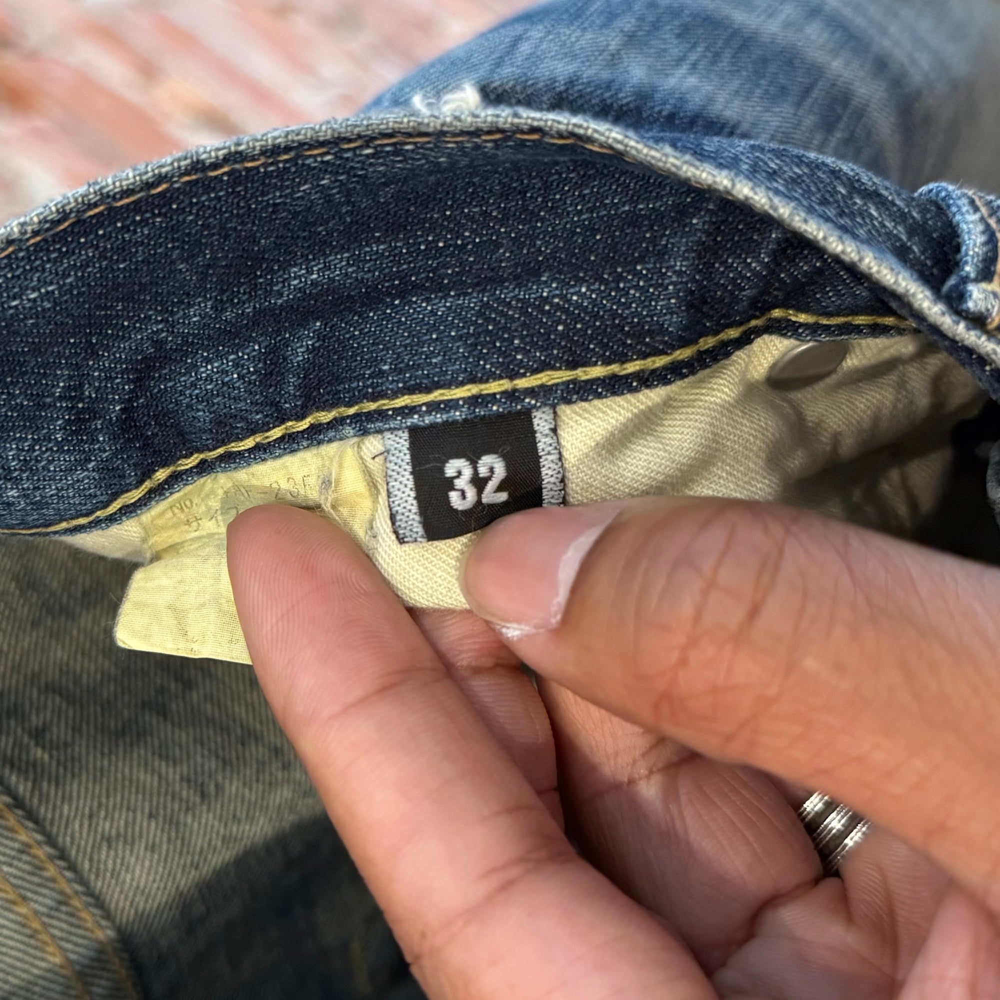 HYSTERIC GLAMOUR STUDDED DENIM ‘INDIGO’