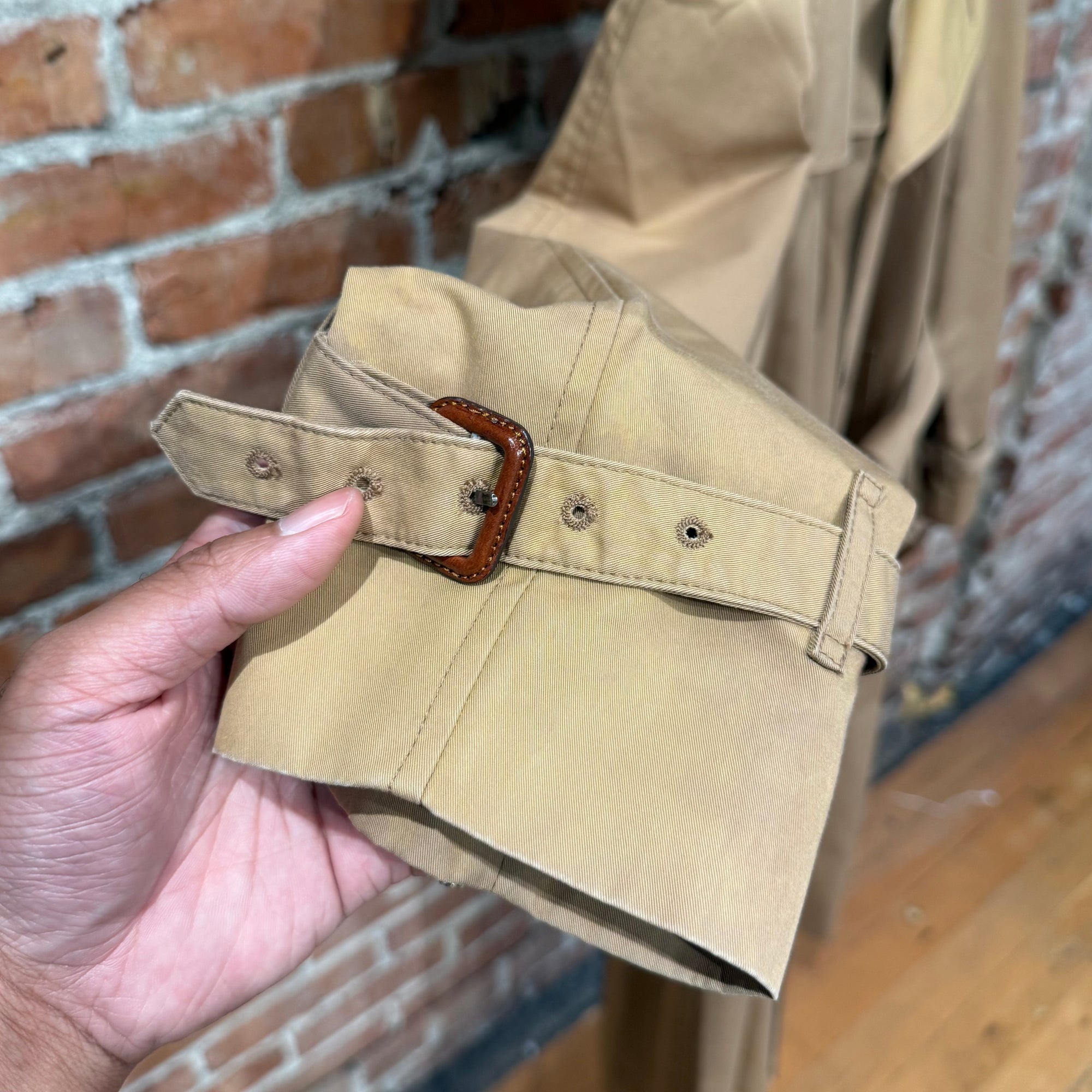 GUCCI SS19 RUNWAY CHATEAU MARMONT TRENCH COAT ‘BEIGE’