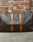 LOUIS VUITTON MONOGRAM KEEPALL 45 'BROWN'