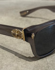 CHROME HEARTS 18K GOLD GIVENHED SUNGLASSES ‘SMOKE GREY’