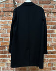 A.P.C LANIFICIO BECHERUCCI ITALIAN WOOL COAT ‘BLACK’